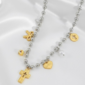 necklace with charms