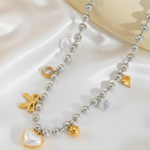 necklace with charms