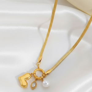 neckace with charms