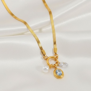 necklace with charms
